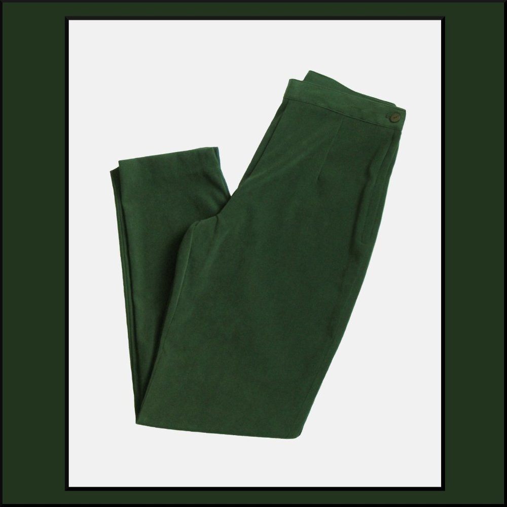 PETITES by INCLINATIONS Women's Olive Green Pants (Size 6P) Excellent Condition!